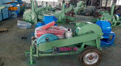 可移動木材粉碎機 可以移動木屑機